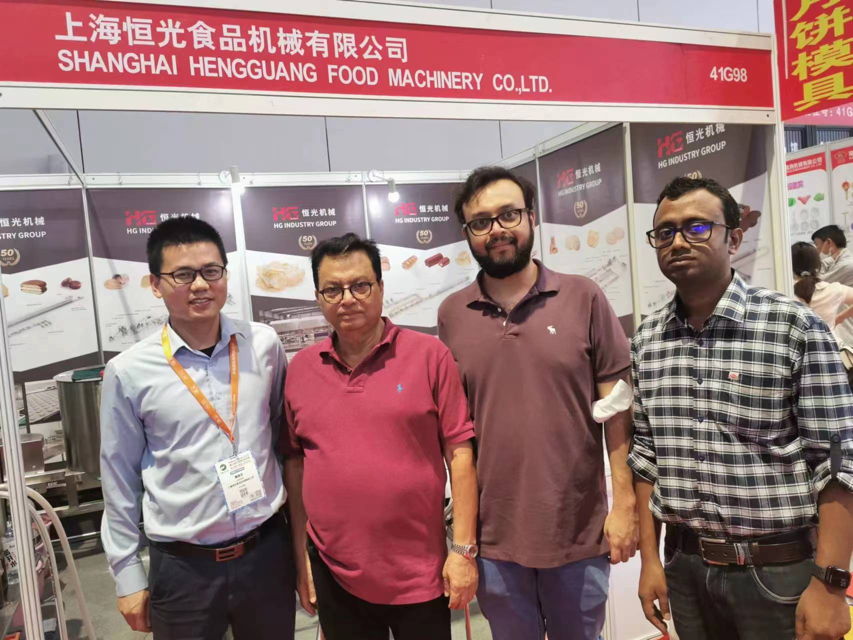 Shanghai Hengguang Food Machinery nimmt an der China International Baking Exhibition teil